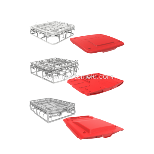 Molde de rotomoldeo personalizado Fabricante de moldes Molde para productos de limpieza Molde de rotomoldeo italiano